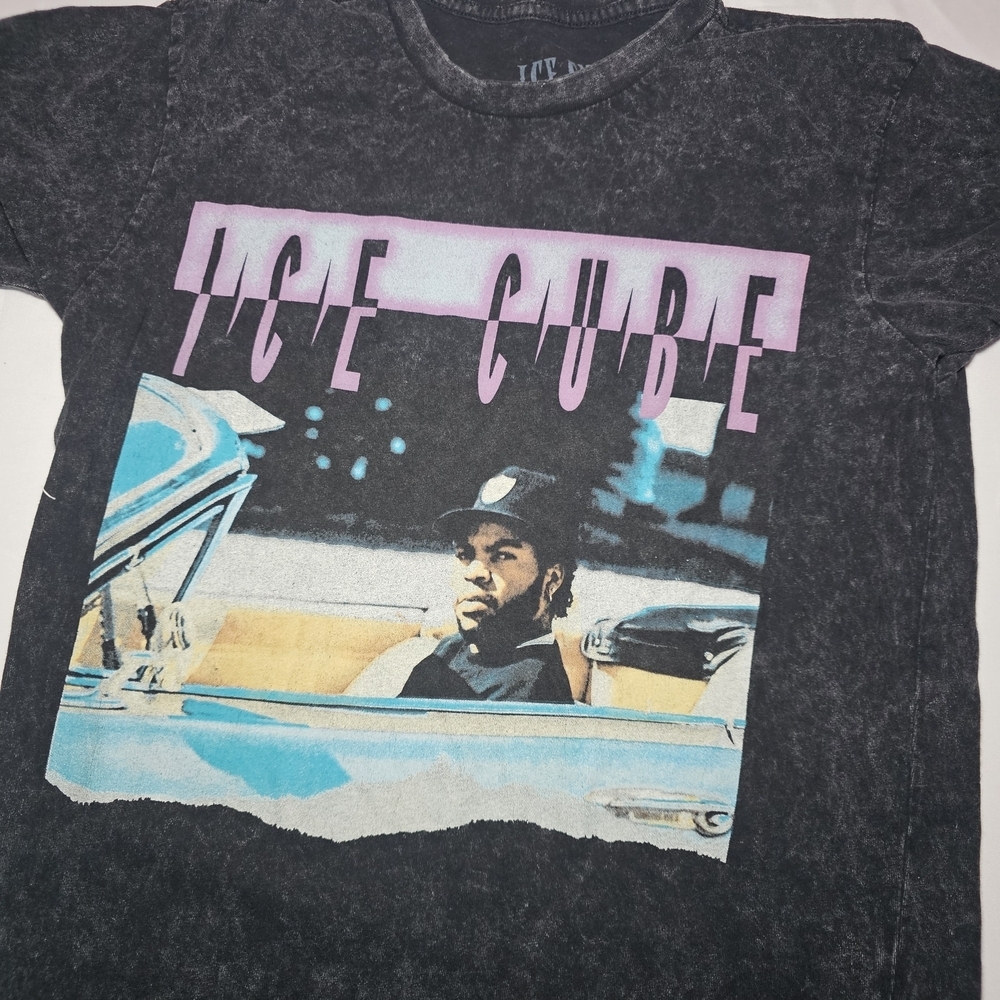 Ice Cube Graphic T-Shirt Size Small Hip Hop 90s Y2K Tee - Picture 2 of 3